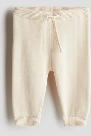H&M Joggers in maglia sottile di cotone