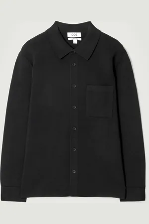 H&M CAMICIA IN COTONE CON PUNTO MILANO