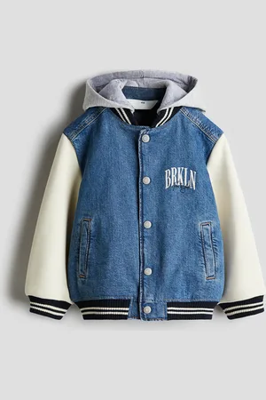 H&M Giubbotto da baseball in denim
