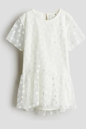 H&M Abito con dettaglio ricamato