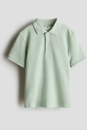 H&M Polo in piqué di cotone