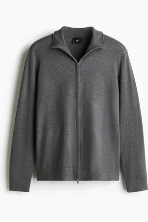 H&M Cardigan con cerniera Slim Fit