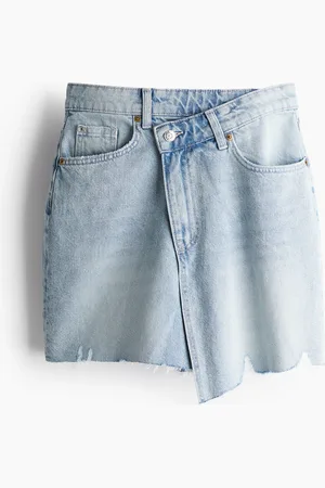 H&M Gonna in denim incrociata