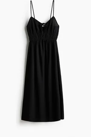 H&M Abito in jersey goffrato