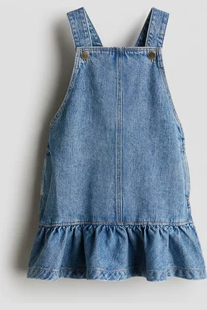 H&M Abito a salopette in denim