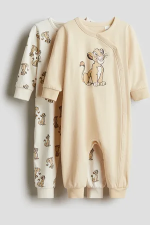 H&M Pigiami con stampa, 2 pz