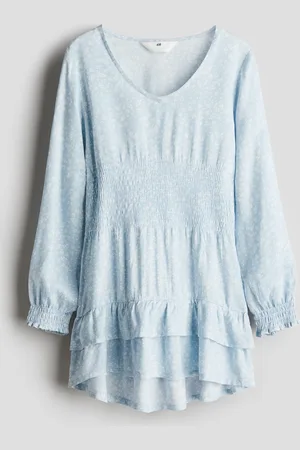 H&M Abito con smock decorativo