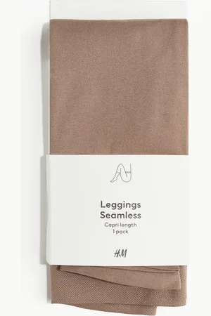 H&M Leggings a tre quarti senza cuciture
