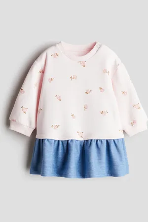 H&M Abito in felpa con gonna in denim