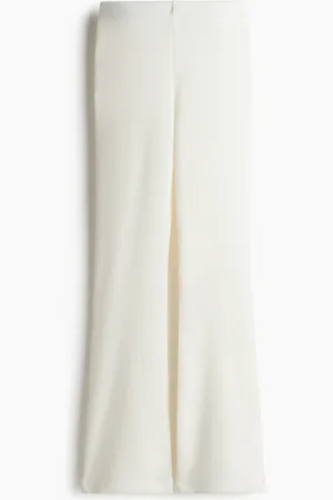 H&M Pantaloni svasati in maglia