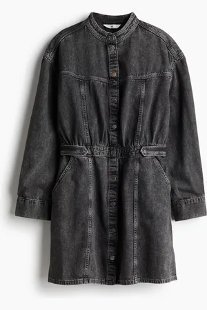 H&M Abito denim a maniche lunghe