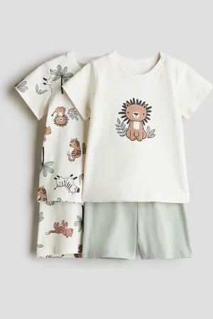 H&M Pigiami in cotone 2 pezzi