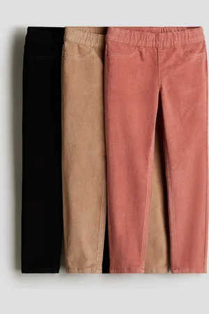 H&M Jeggings in velluto a coste 3 pezzi