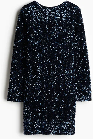 H&M MAMA Abito con paillettes scollato dietro