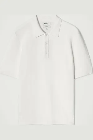 H&M POLO IN MAGLIA DI COTONE TESTURIZZATA