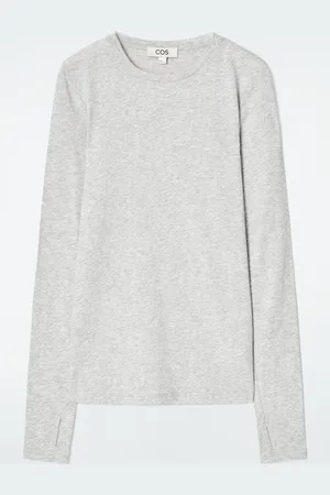 H&M MAGLIA SLIM LEGGERA A MANICHE LUNGHE