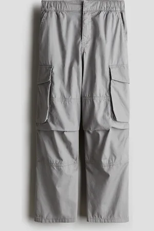 H&M Pantaloni parachute in tela di cotone