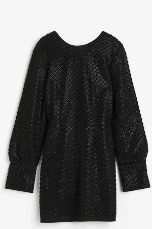 H&M Abito decorato con perline