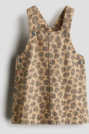H&M Abito a salopette in denim di cotone
