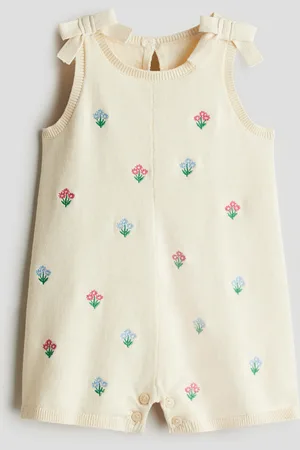 H&M Pagliaccetto con dettagli ricamati