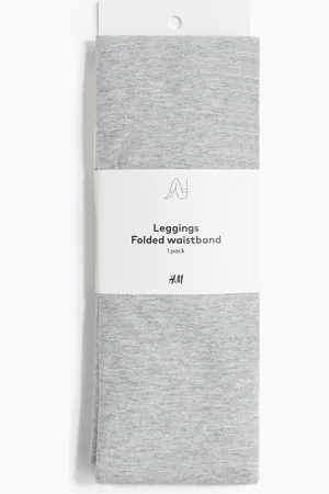 H&M Leggings con risvolto in vita