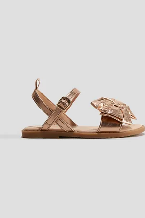 H&M Sandali metallizzati