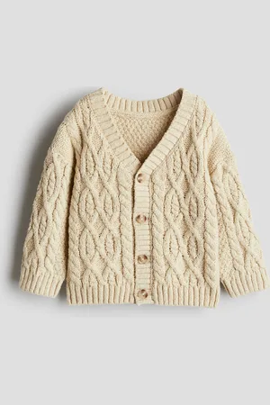 H&M Cardigan in maglia a trecce