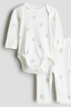 H&M Set in jersey di cotone 2 pezzi