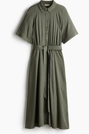 H&M Chemisier con cintura da annodare