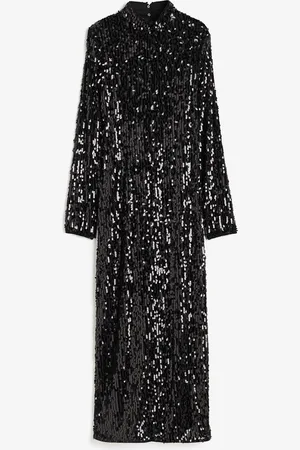 H&M Abito lungo con paillettes