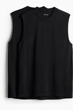 H&M Canotte sportive Regular Fit in DryMove 2 pezzi
