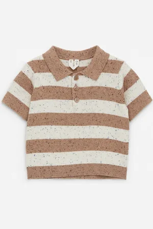 H&M Polo con lavorazione a coste