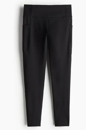H&M Leggings sportivi con DryMove con tasca