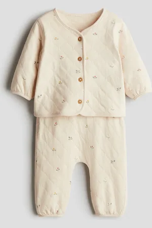 H&M Set 2 pezzi in jersey trapuntato