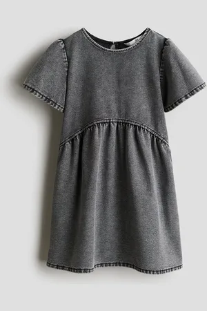 H&M Abito in jersey effetto denim