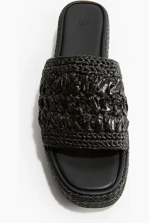 H&M Sandali espadrillas a plateau