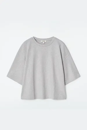 H&M T-SHIRT SQUADRATA OVERSIZE