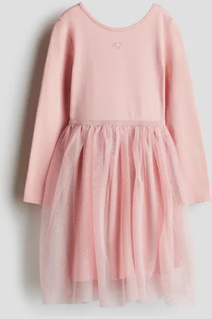 H&M Abito in jersey con gonna in tulle