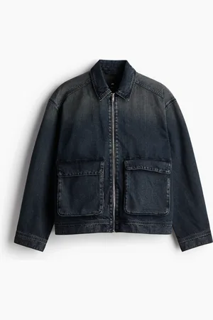 H&M Giubbotto worker in denim Loose Fit