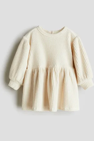 H&M Textured-jersey dress