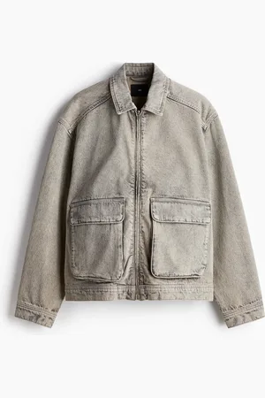 H&M Giubbotto worker in denim Loose Fit