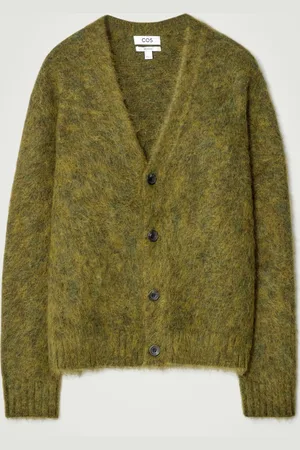 H&M CARDIGAN SPACE-DYE IN MISTO MOHAIR