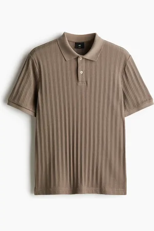 H&M Polo in jersey strutturato Slim Fit