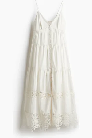 H&M Top con spalline sottili e pizzo