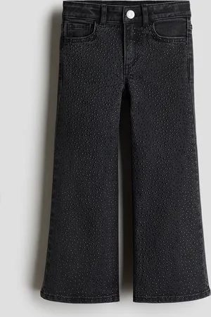 H&M Jeans con strass Wide Leg