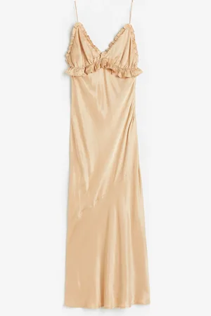 H&M Abito a sottoveste con volant