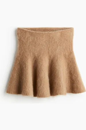 H&M Gonna svasata in misto mohair