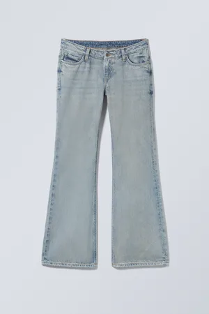 H&M Jeans Nova a vita bassa con taglio bootcut slim