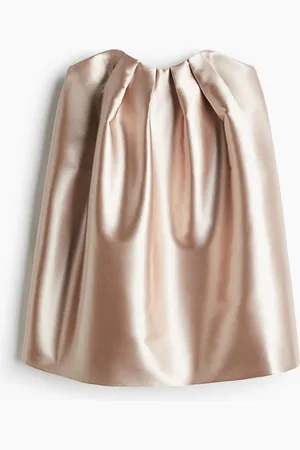 H&M Abito a fascia in satin