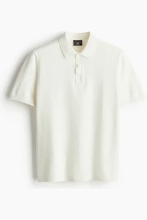 H&M Polo in maglia strutturata Slim Fit